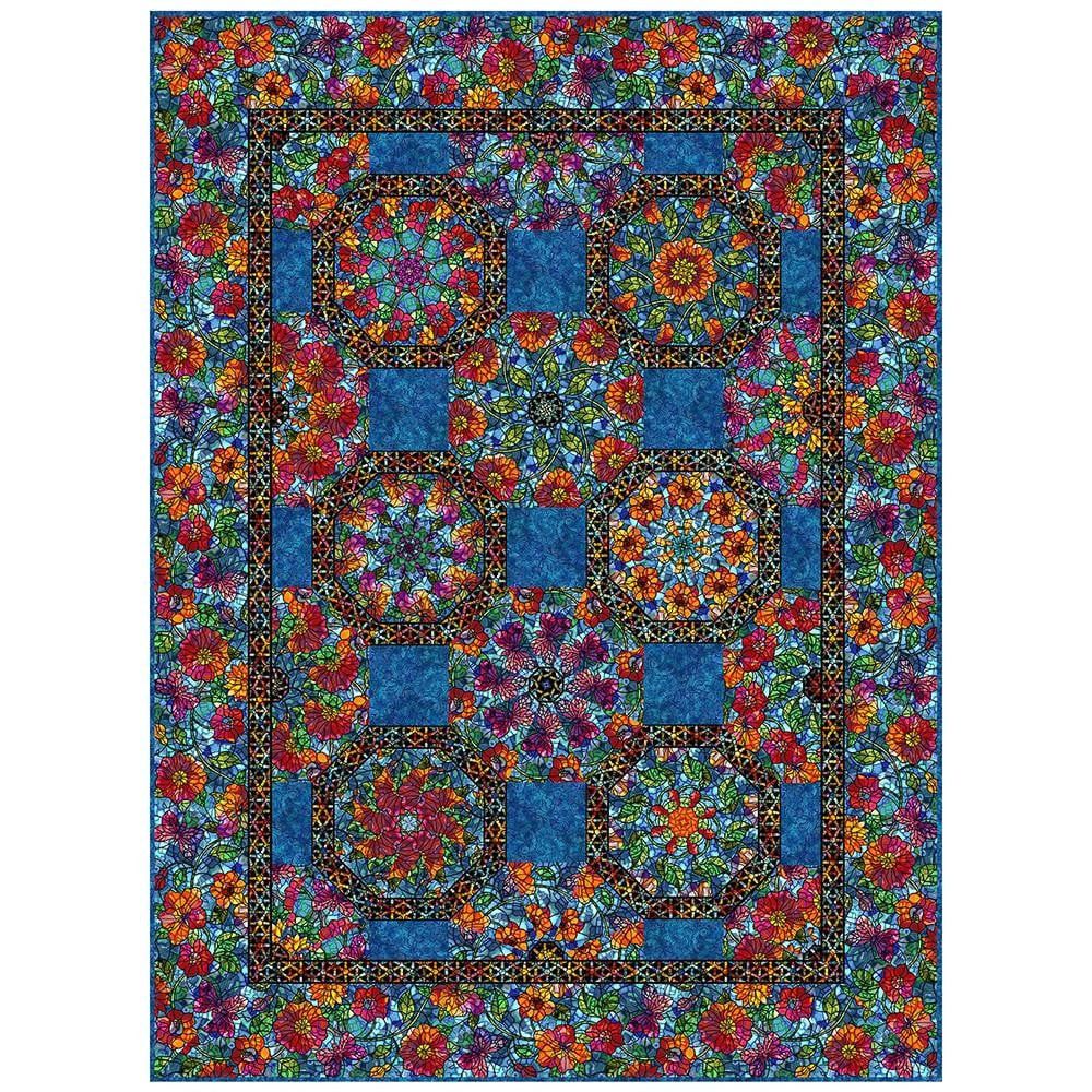 Dear Clara Kaleidoscope Kit- Blue Colorway