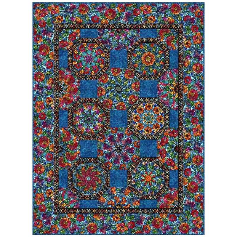 Dear Clara Kaleidoscope Kit- Blue Colorway