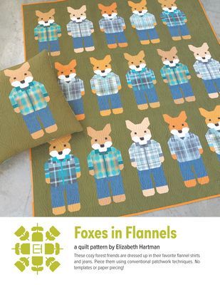 Foxes in Flannels Quilt Pattern