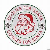 Cookies For Santa Metal Wall Sign