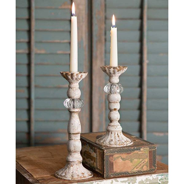 Large Chrissy Taper Candle Holder