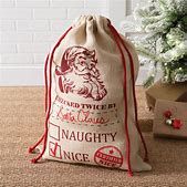 Santa&#39;s List Toy Sack