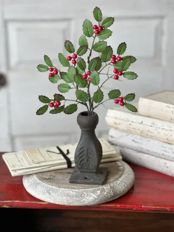 14&quot; Holly Pick With Berries