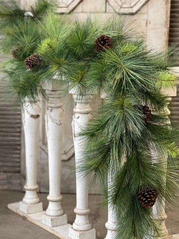 6&#39; Jubilant Jumbo Pine Garland
