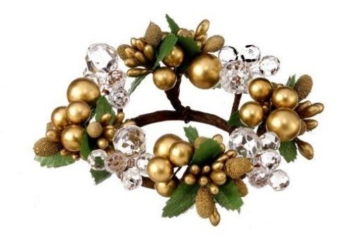 4.5&quot; Acrylic/Jewel Candle Ring