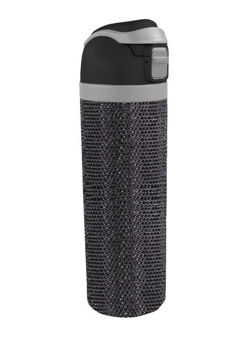 Simply Southern Black Sequin Tumbler Bottle 24