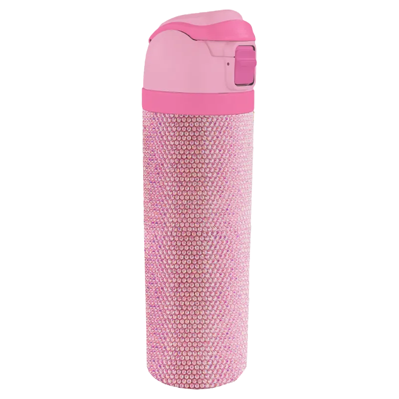 Simply Southern Pink Sequin Tumbler Bottle 24