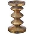 Resin Zen Candle Holder 6.75&quot;