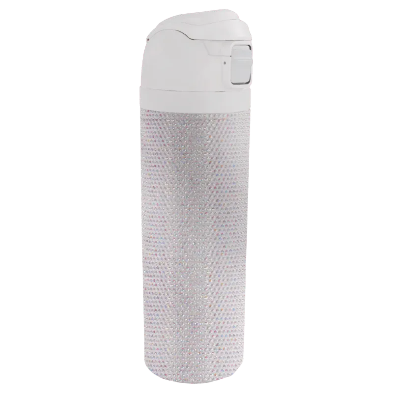 Simply Southern White Sequin Tumbler Bottle 24