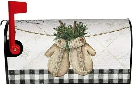 Winter Mitten Mailbox Cover