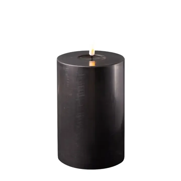 4x6&quot; Black LED Candle