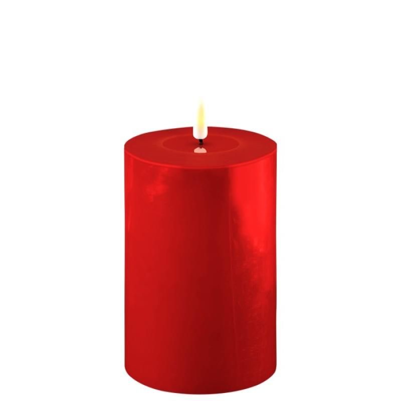 4x6&quot; Red LED Candle