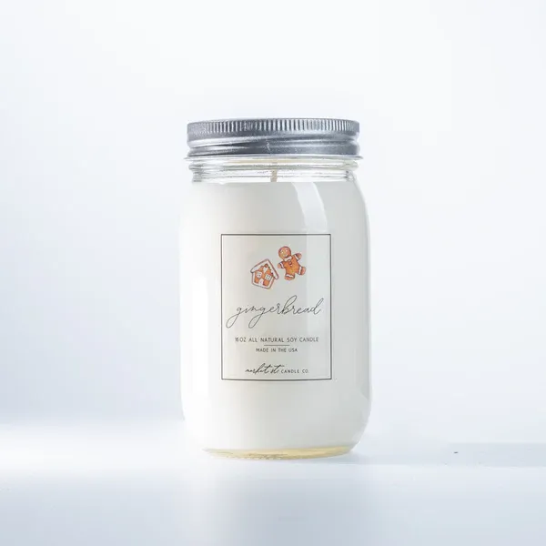 Gingerbread 16oz. Market Street Candle