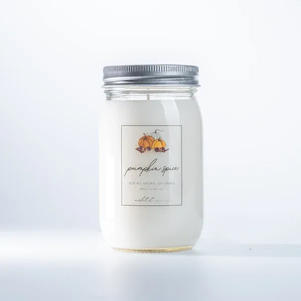 Pumpkin Spice 16oz. Market Street Candle