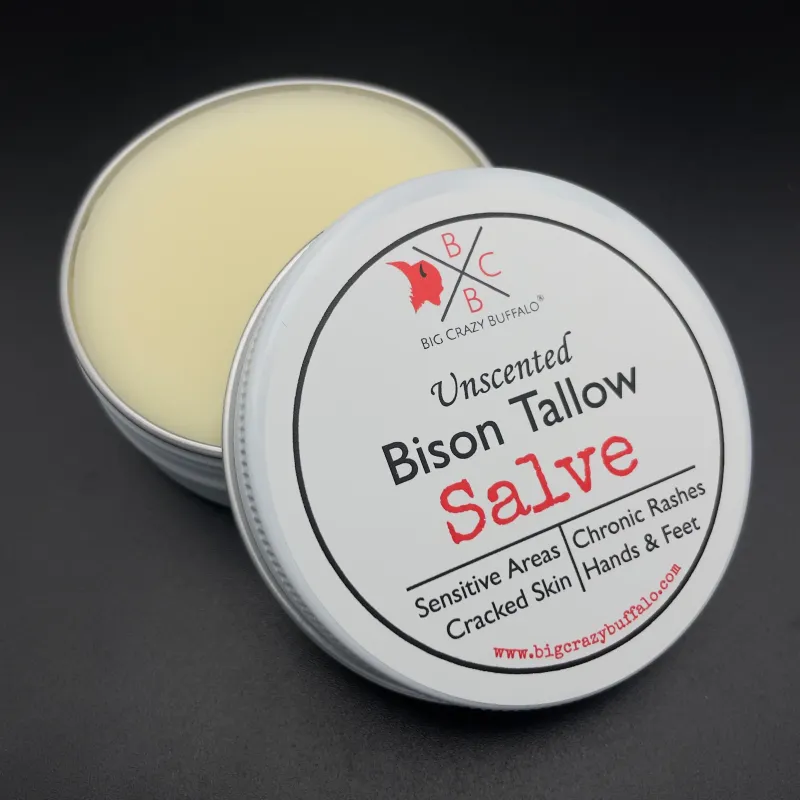 Unscented Bison Tallow Salve