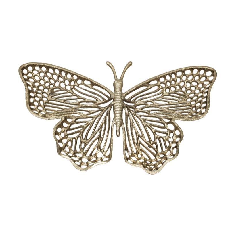 Gold Large Butterfly Tray
