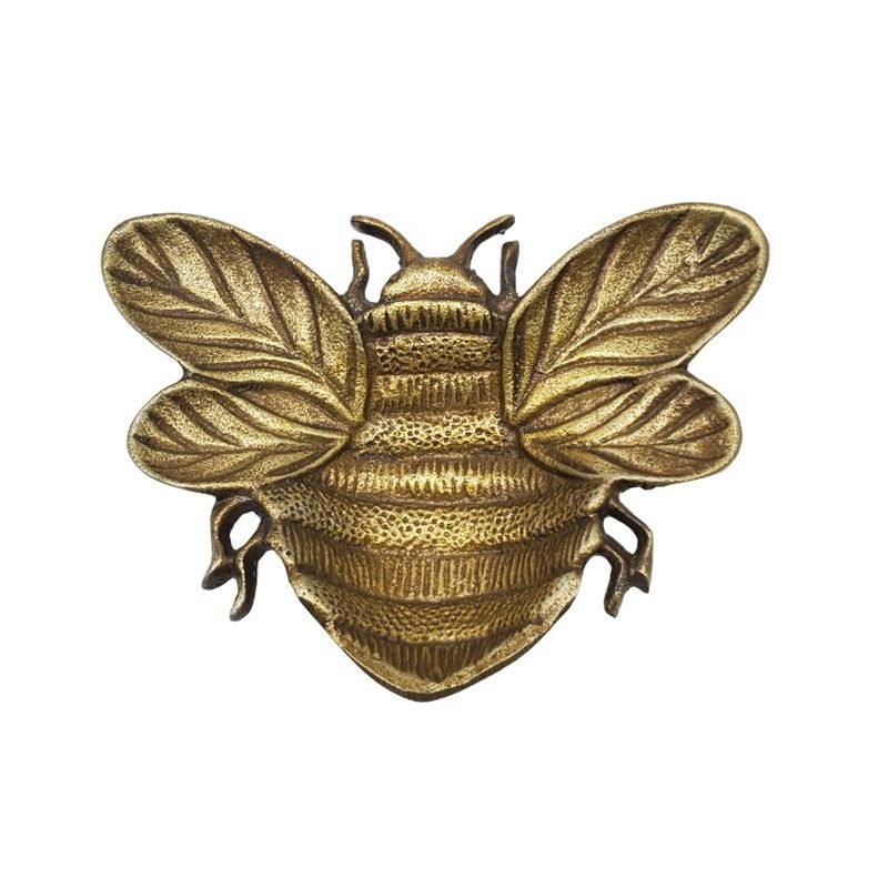Gold Small Bee Jewelry Dish