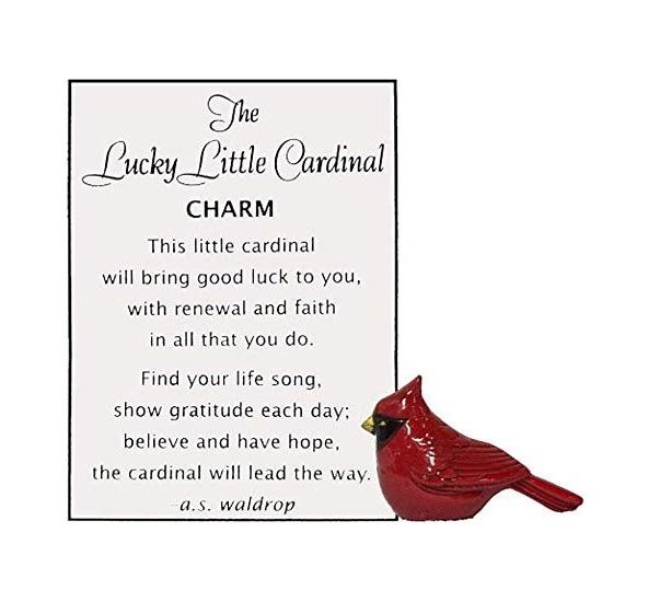 The Lucky Little Cardinal Charm - Pocket Charms