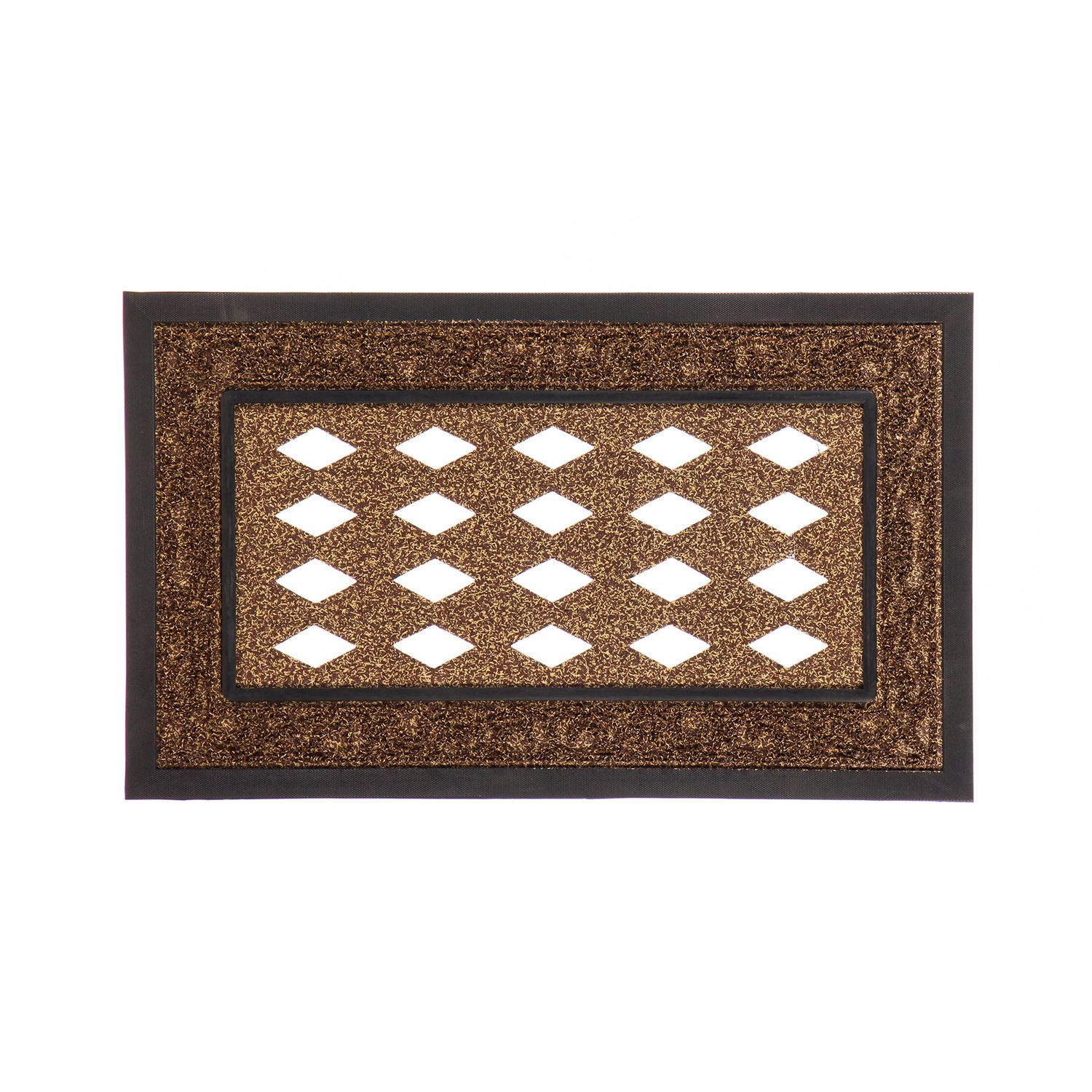 Brown Scroll Sassafras Mat Tray