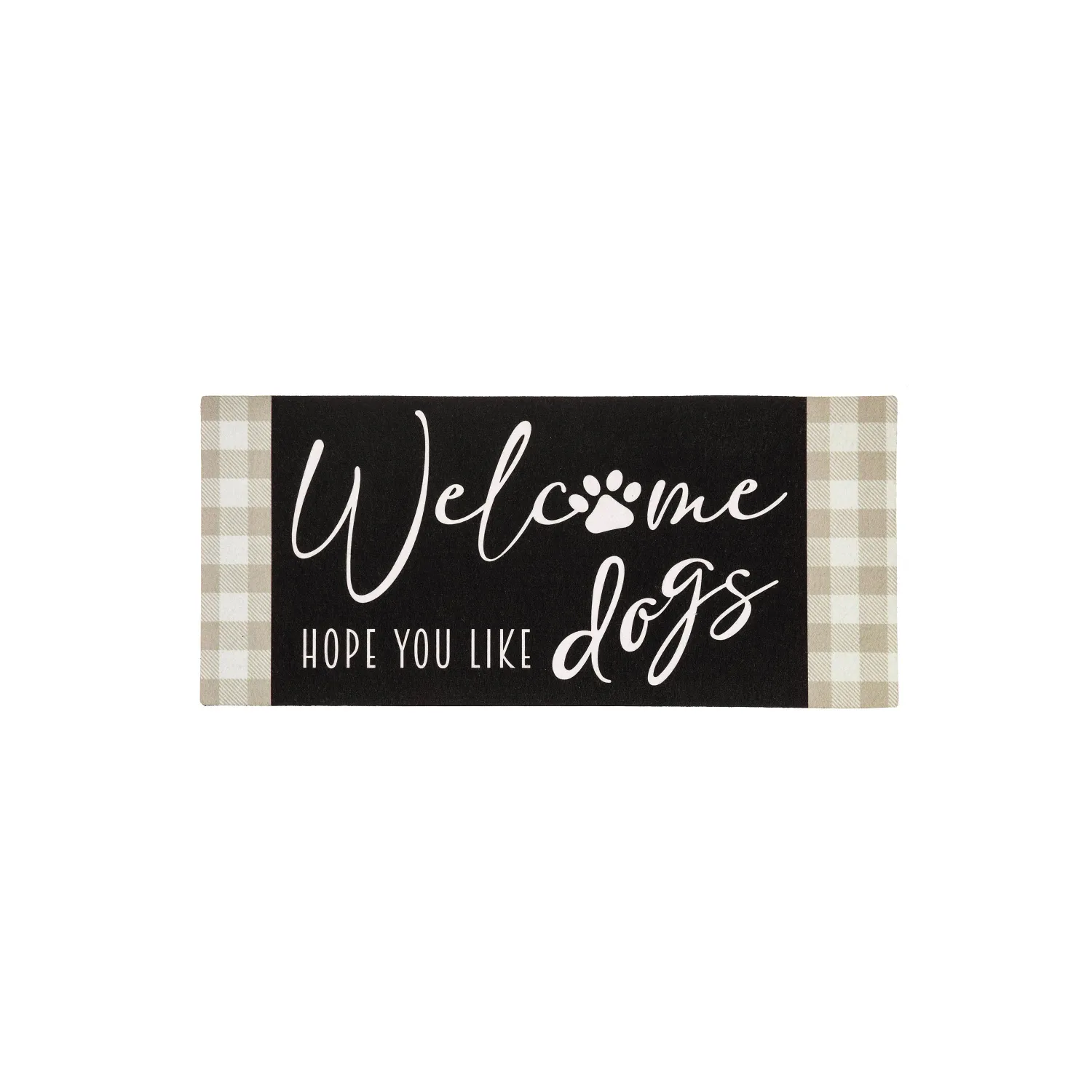 Dogs And Check Sassafras Switch Mat