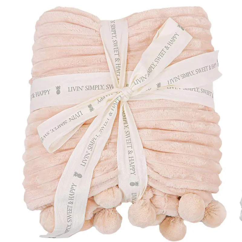 Simply Southern Super Soft Lux Throw Blanket - Snow