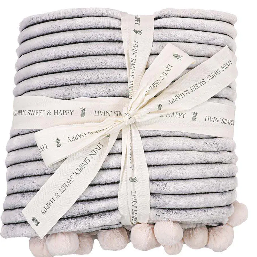 Simply Southern Super Soft Lux Throw Blanket - Pavemint