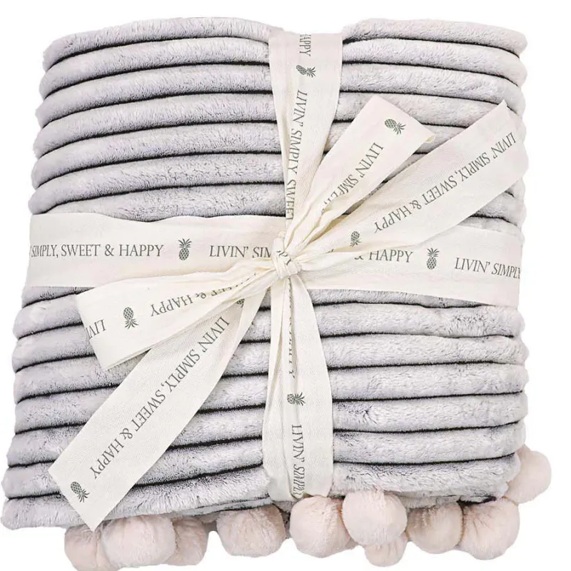 Simply Southern Super Soft Lux Throw Blanket - Pavemint
