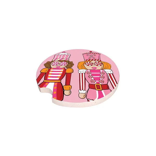 Simply Southern Holiday Car Coaster - Nutcracker
