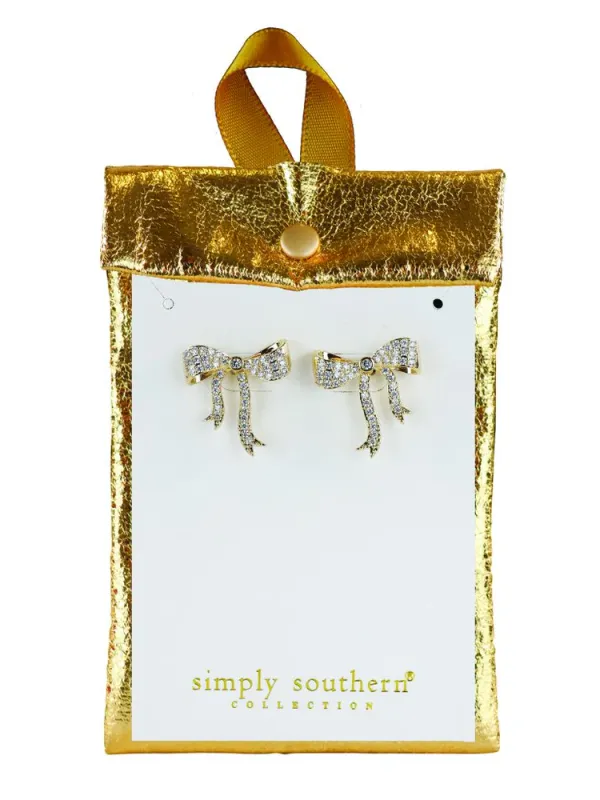 Simply Southern Bow Earrings - Full