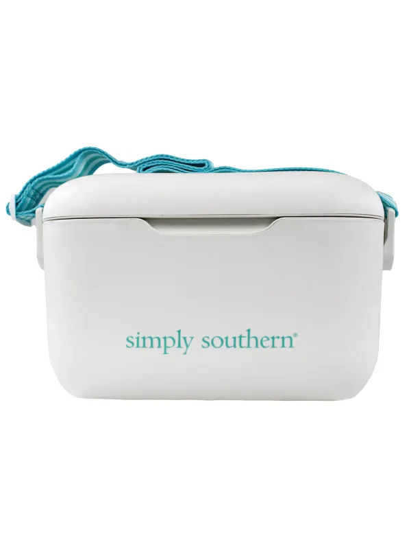 Simply Southern 21 Quart Retro Cooler - White