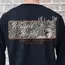 MEDIUM LARGE - SIMPLY SOUTHERN RAISED RIGHT CAMO DEER CREW SWEATSHIRT - M-L