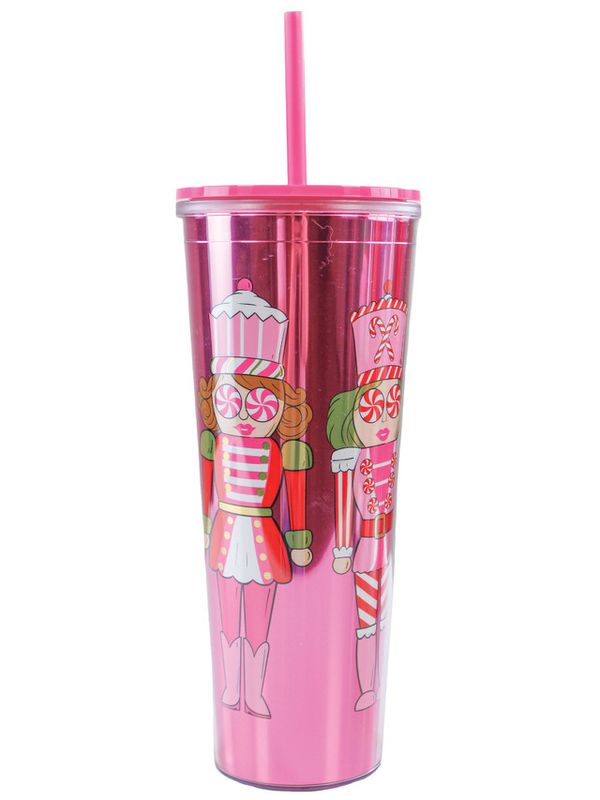 SIMPLY SOUTHERN 26oz HOLIDAY NUTCRACKER TUMBLER