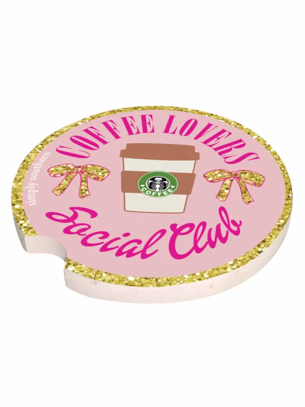 SIMPLY SOUTHERN CAR COASTER - COFFEE