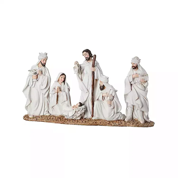 10.5&quot; Resin Nativity Scene
