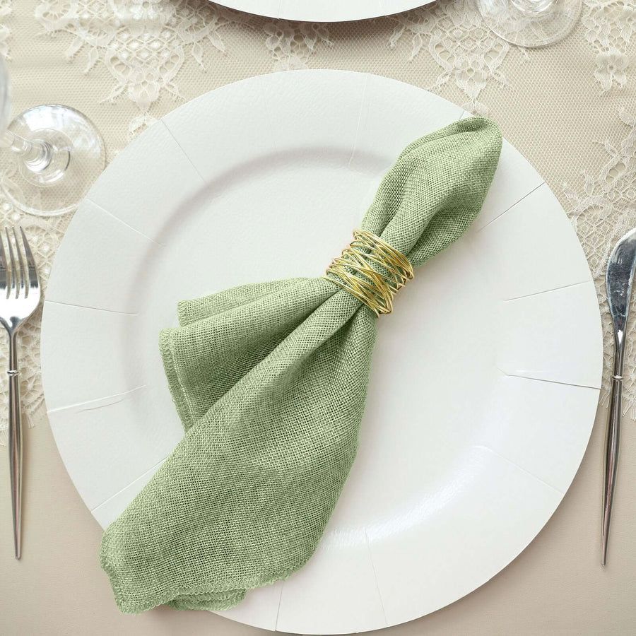 Sage Green Jute Napkin 19x19