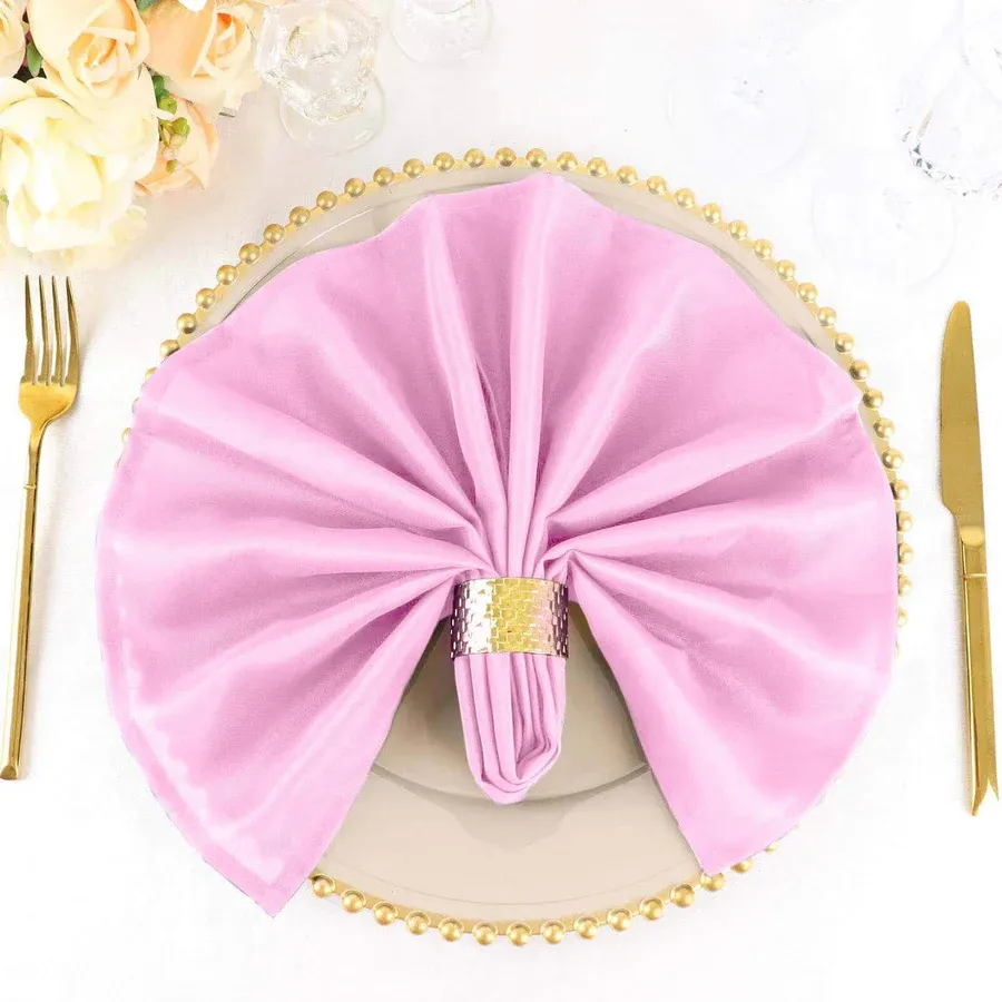 Pink Cloth Napkin 20x20