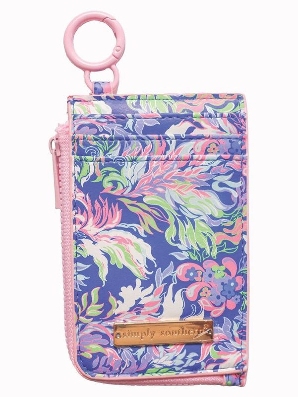 Simply Southern ID Coin Purse - Waterflower