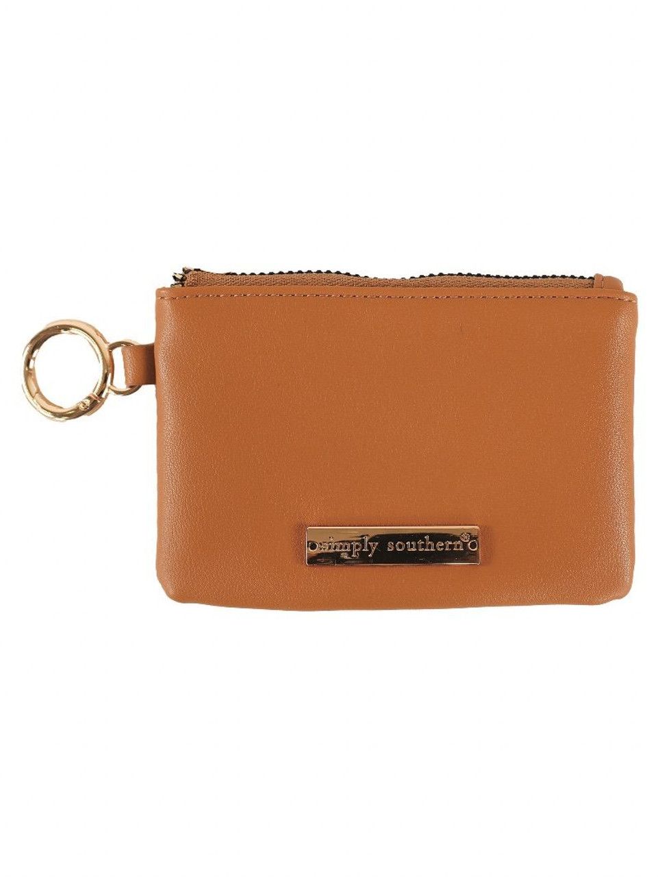 Simply Southern Leather ID Coin Pouch - Chai