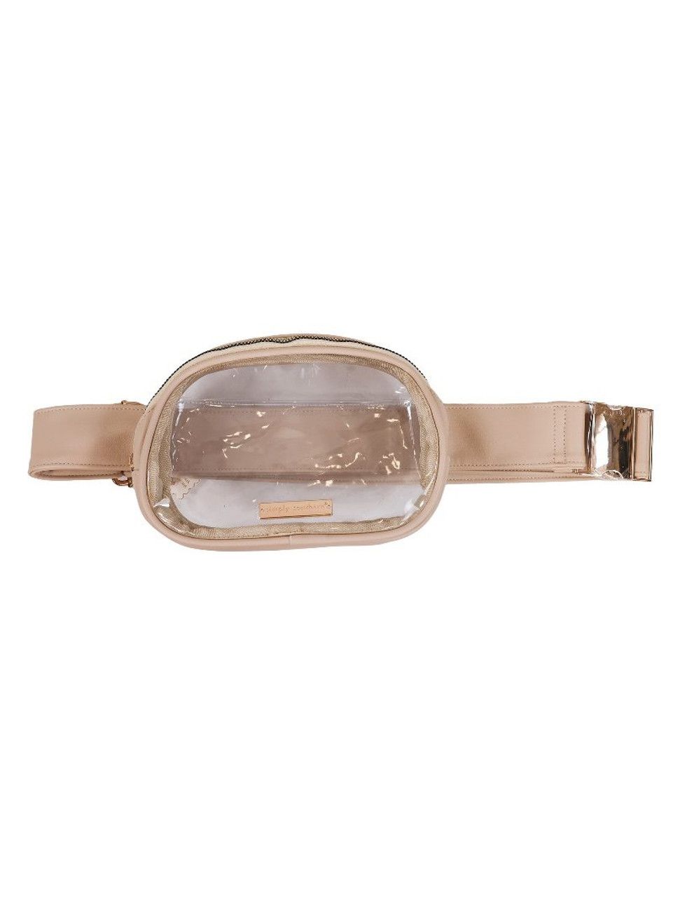 Simply Southern Leather Stadium Belt Bag - Cream