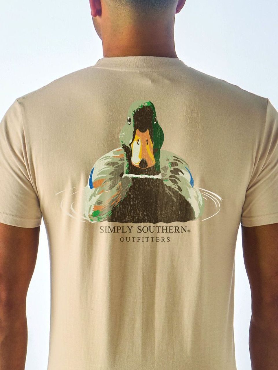 Simply Southern Men Short Sleeve Mallard T-Shirt - XLarge