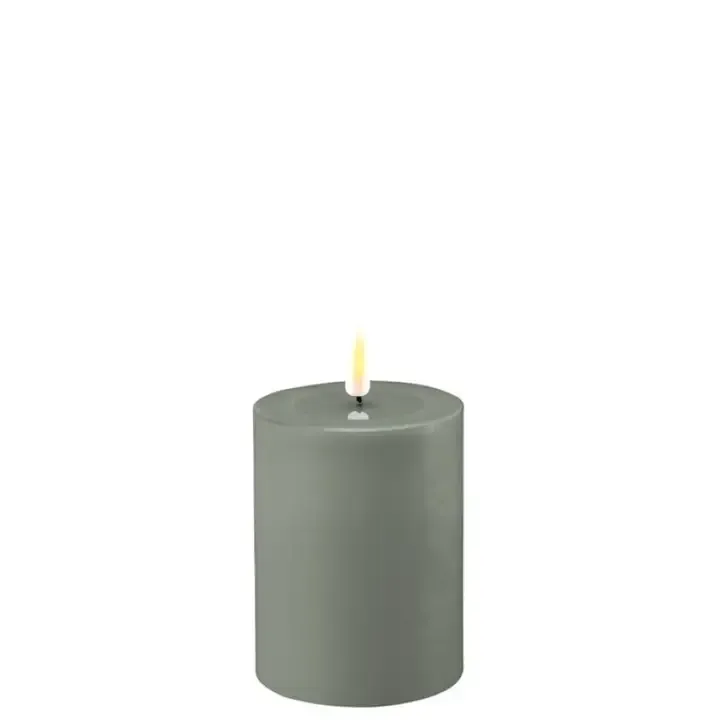3X4&quot; Salvie Green LED Candle