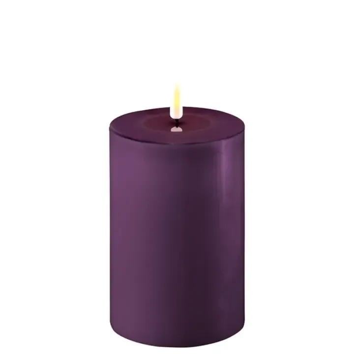 4X6&quot; Purple LED Candle