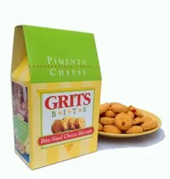 Grits Bits - Bite Sized Pimento Cheese Biscuits 3oz