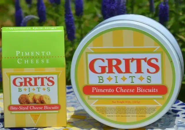 Grits Bits - Pimento Cheese Biscuits 8oz Tin