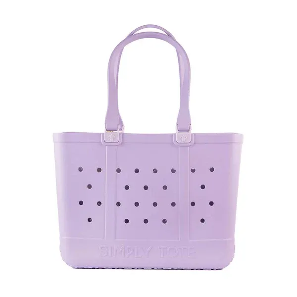 Simply Southern Large Simply Tote - Lilac