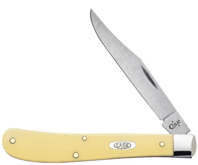 Yellow Synthetic Smooth Slimline Trapper (31048 CS)