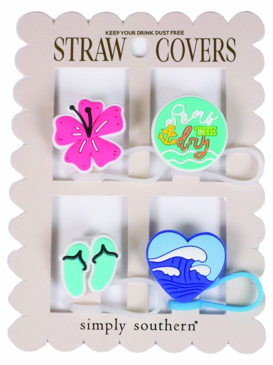 Simply Southern Strawcovers - Seas