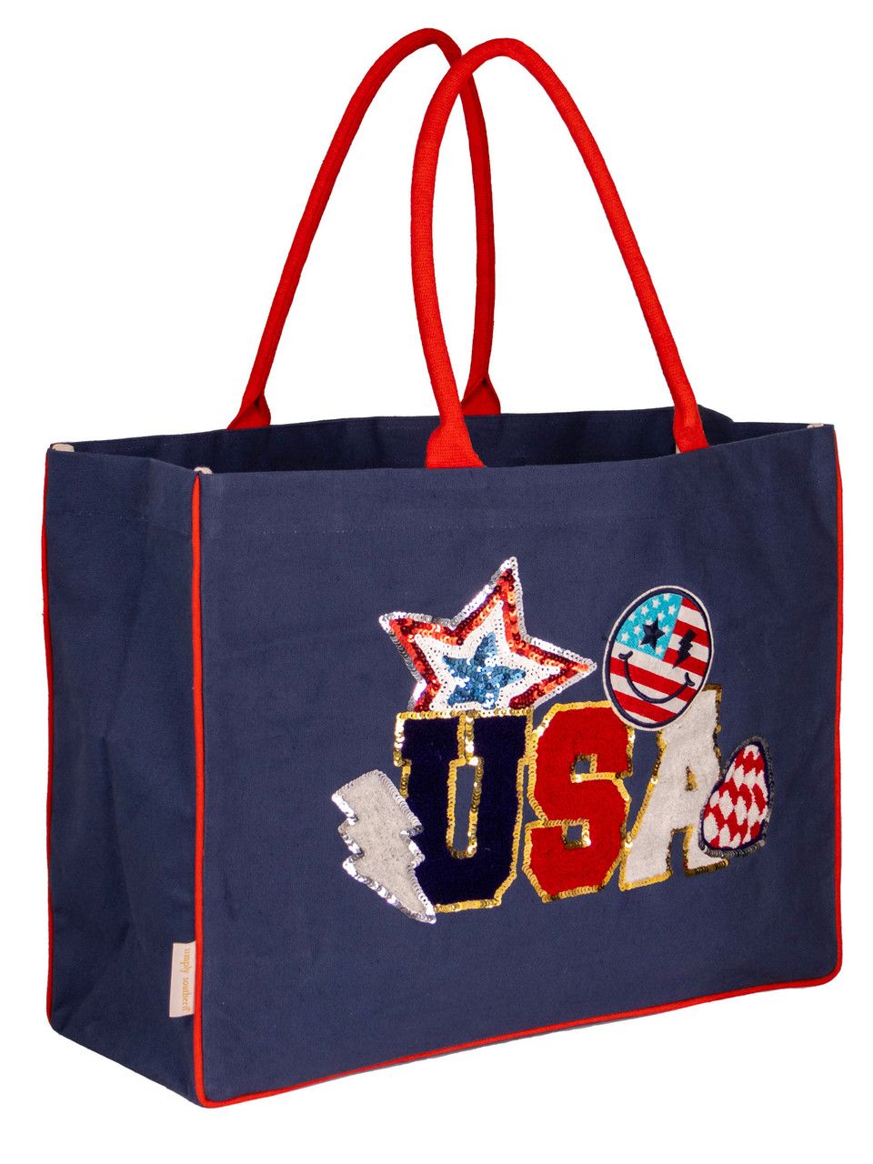 Simply Southern Large Everyday Tote Bag - USA