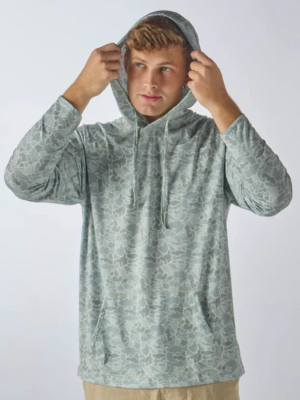 Simply Southern Men Sport Hoodie - Camo1 - Large