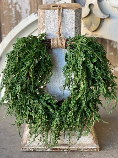 20&quot; Emerald Falls Hanging Wreath